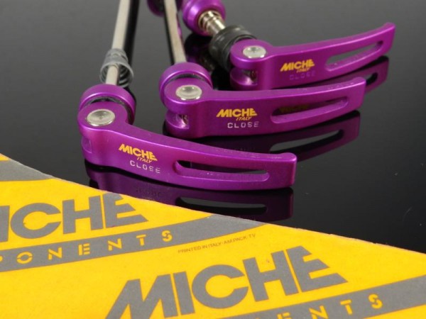 Miche Schnellspanner-Set MTB "Purple" NOS