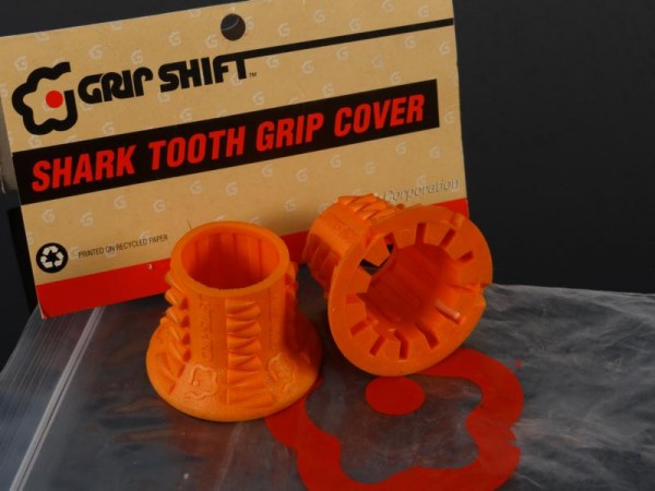 Sram Grip Shift Shark Tooth Griff-Cover "Orange" NOS OVP