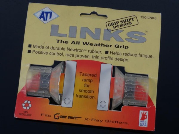 ATI Links Griff-Cover Grip Shift X-Ray "Transparent" NOS